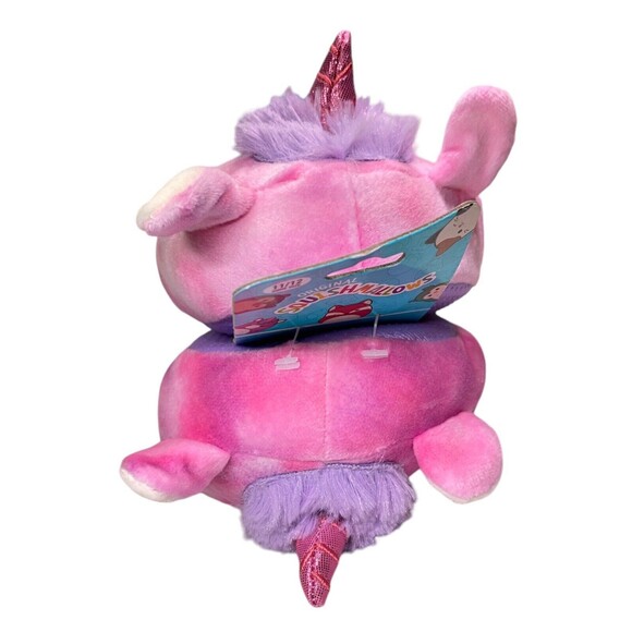 Squishmallows Pink Unicorn Slippers Size 11/12 Toddler Girl NEW NWT - Picture 9 of 10